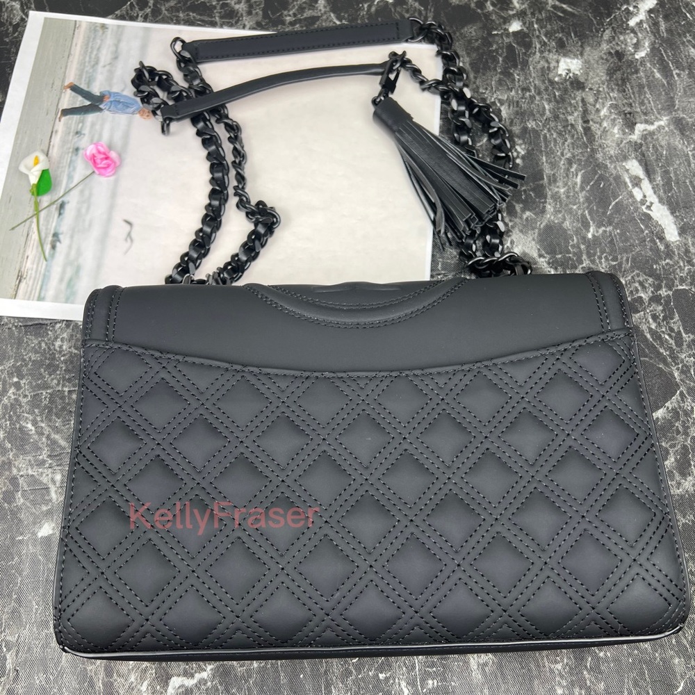 NWOT Tory Burch FLEMING MATTE CONVERTIBLE SHOULDER BAG - Picture 3 of 14